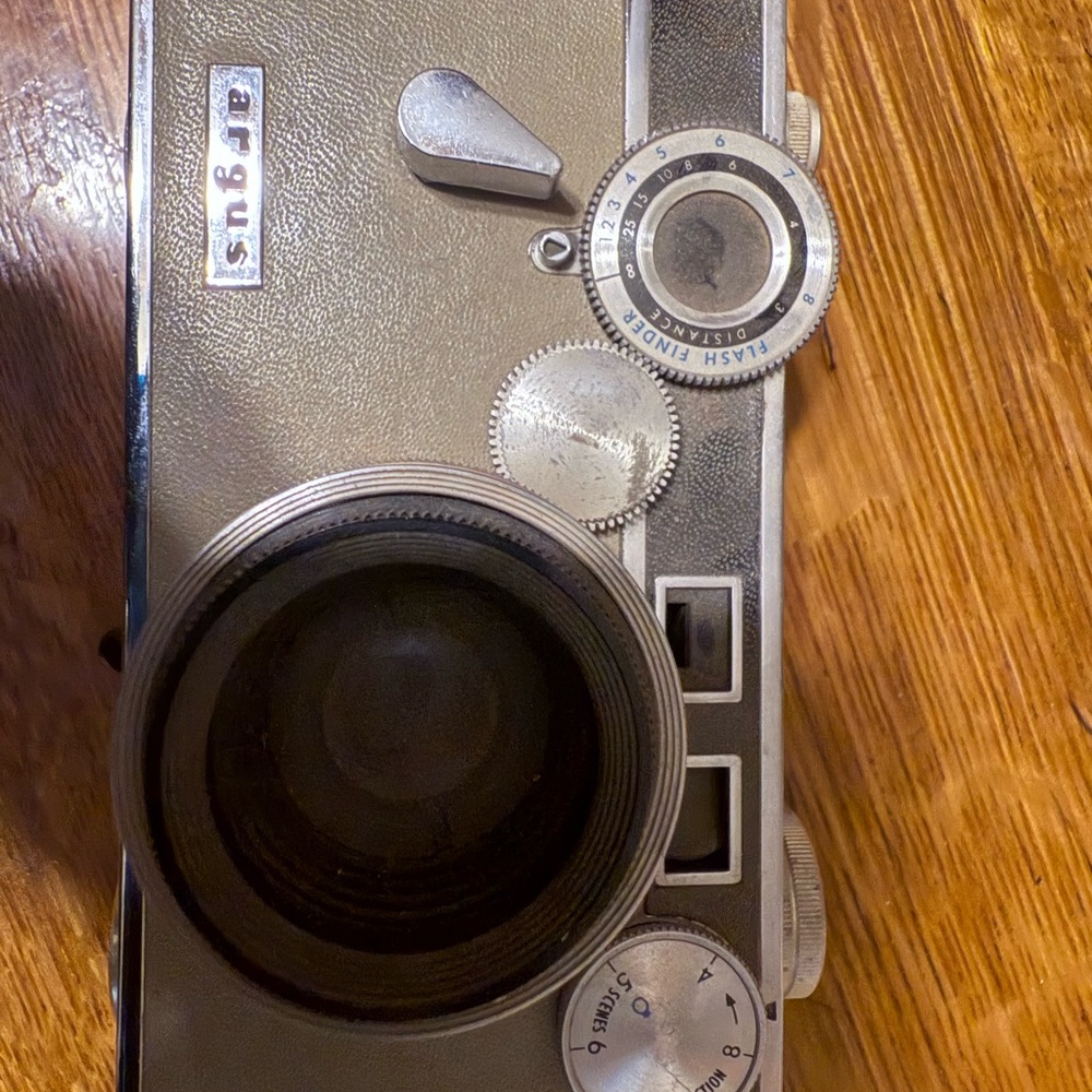 Argus Vintage Camera - Silver and Gray